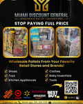DOLLAR GENERAL WHOLESALE Pallet Liquidation Mixed Lot Of GENERAL MERCHANDISE