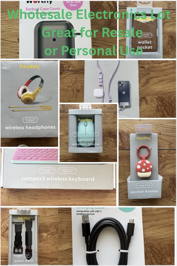 500+ Piece Electronics & Phone Accessories Liquidation Pallet – Resellers’s gold